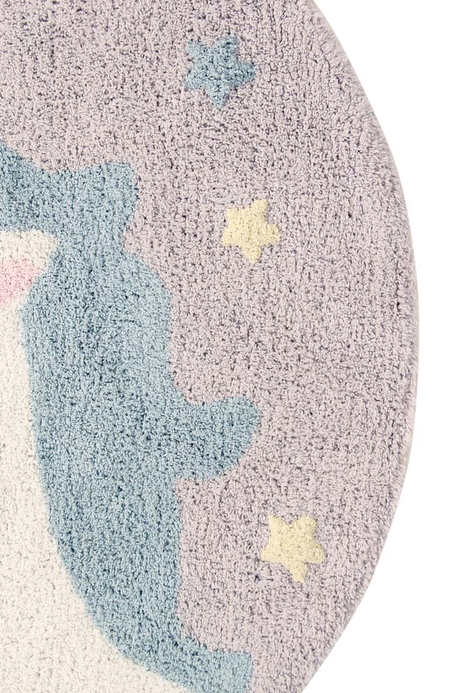 WASHABLE ROUND RUG BELIEVE IN YOURSELF - Image 4