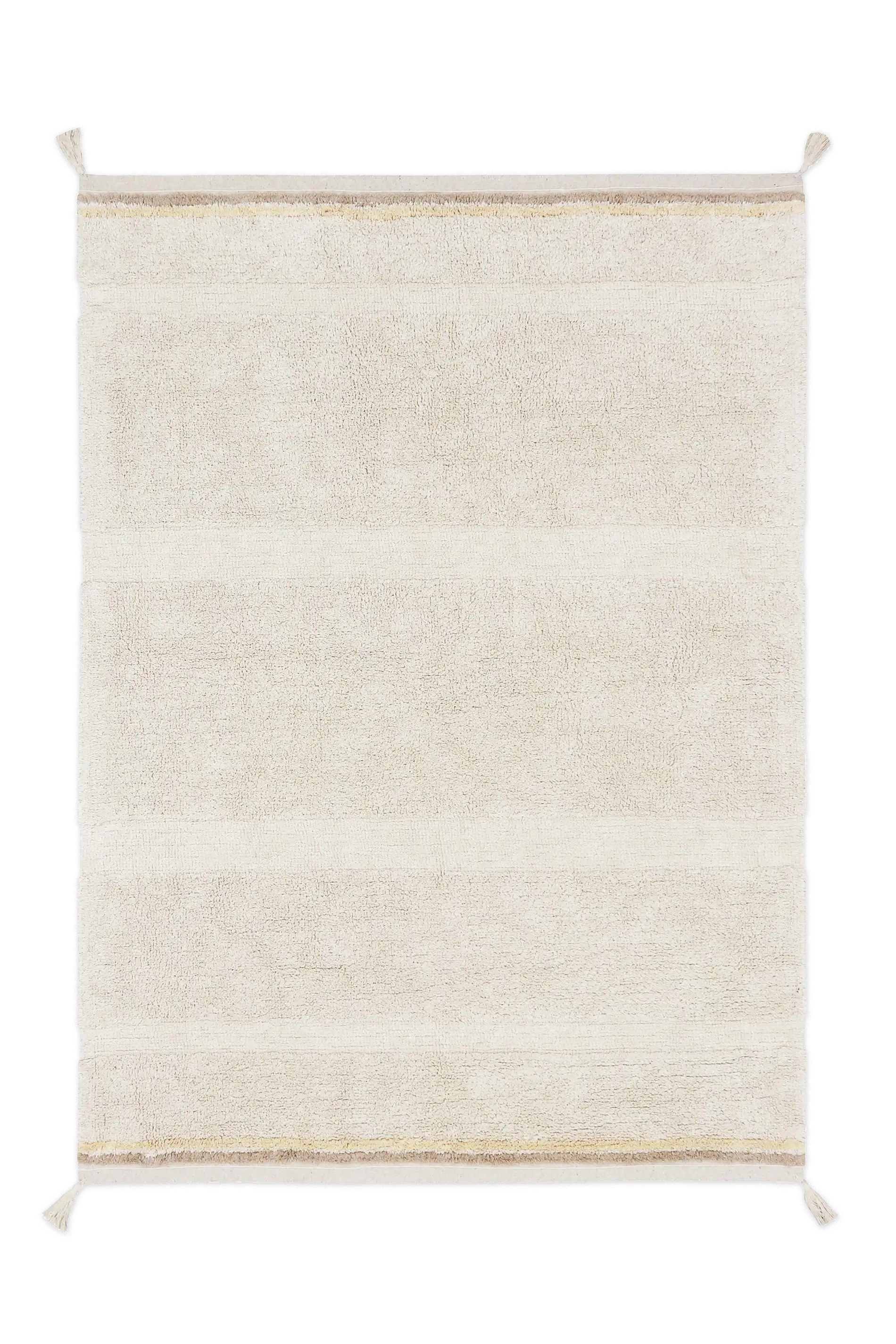 WASHABLE RUG BLOOM NATURAL