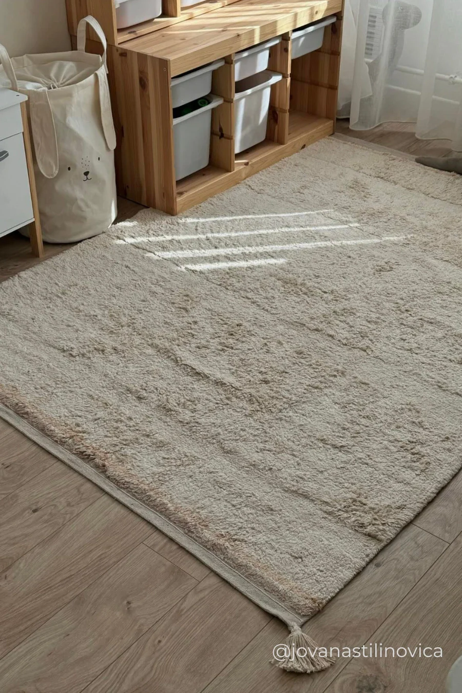 WASHABLE RUG BLOOM NATURAL - Image 7