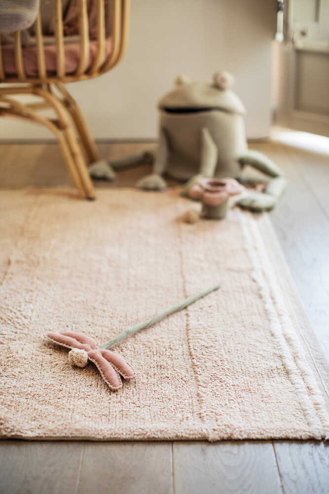WASHABLE AREA RUG BLOOM ROSE - Image 3