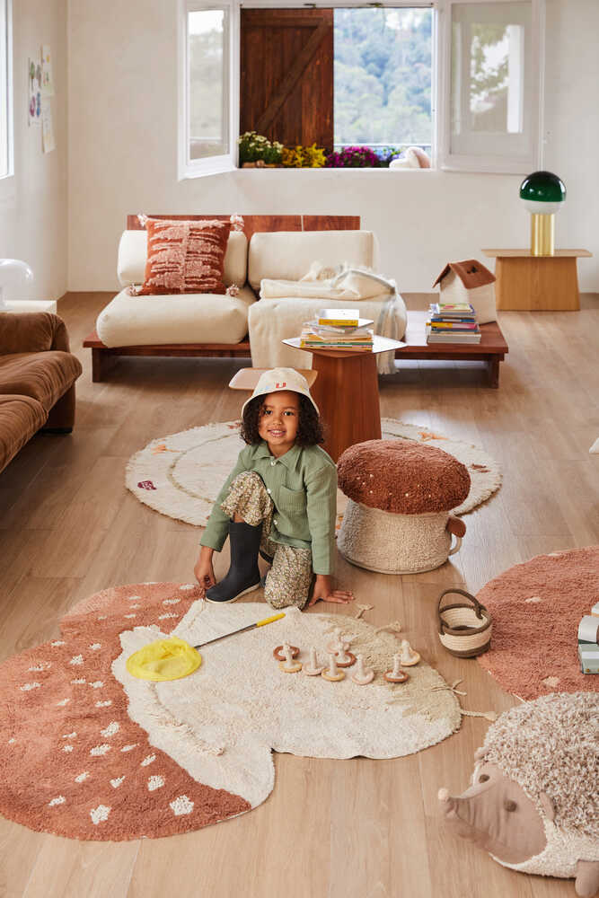 WASHABLE COTTON RUG BOLETUS - Image 5