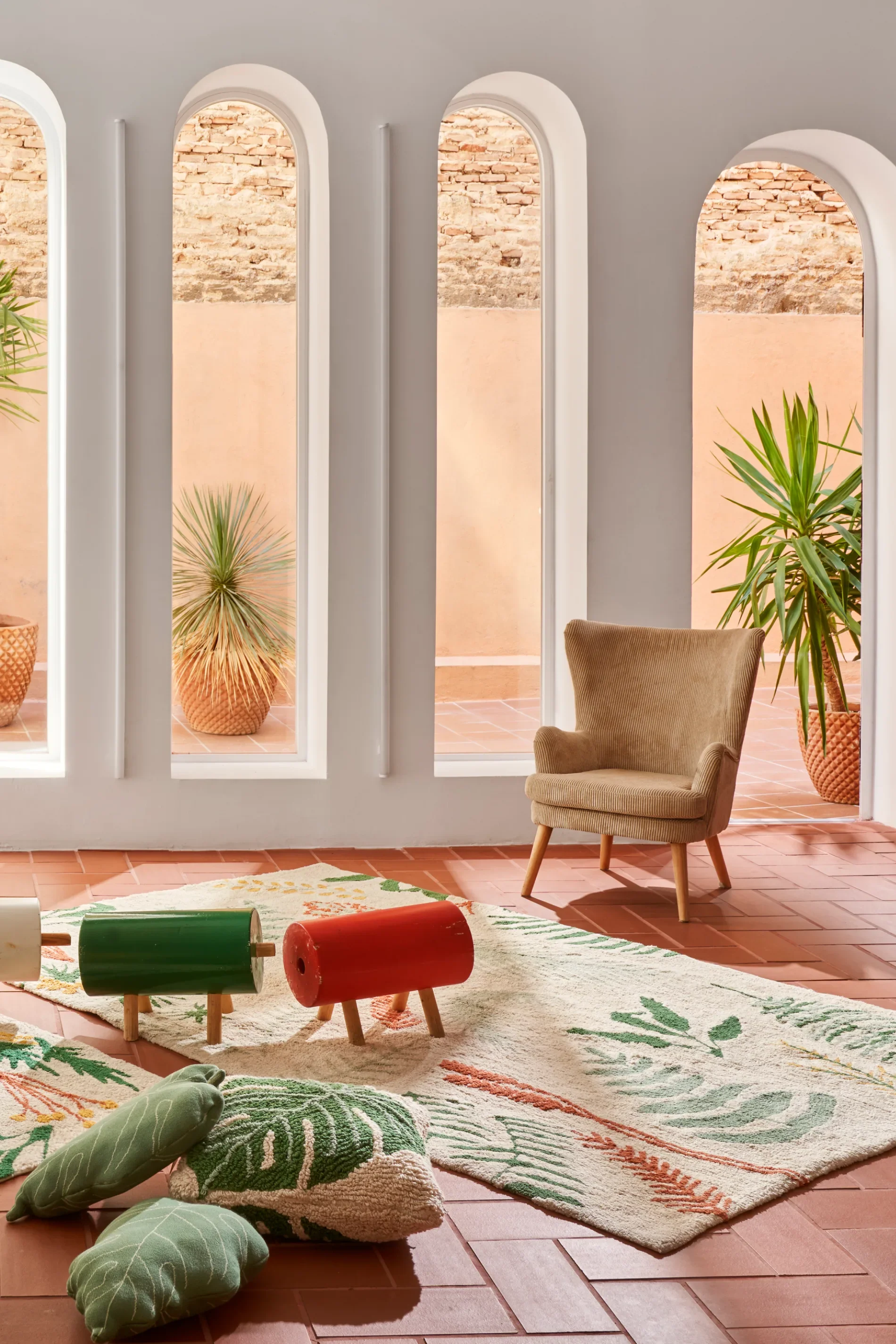 WASHABLE AREA RUG BOTANIC PLANTS - Image 5