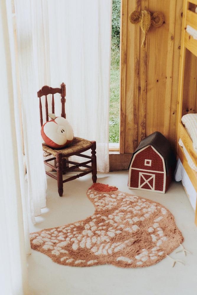 WASHABLE ANIMAL RUG CHICKEN - Image 3