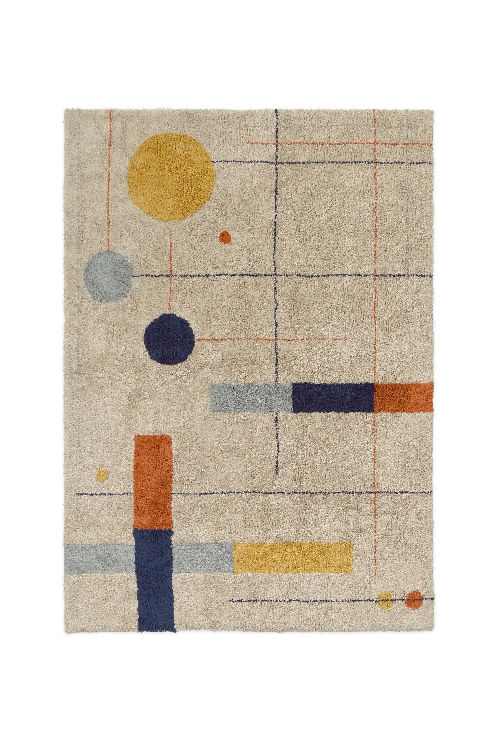 WASHABLE RUG GEOMETRICAL SHAPES - Image 2