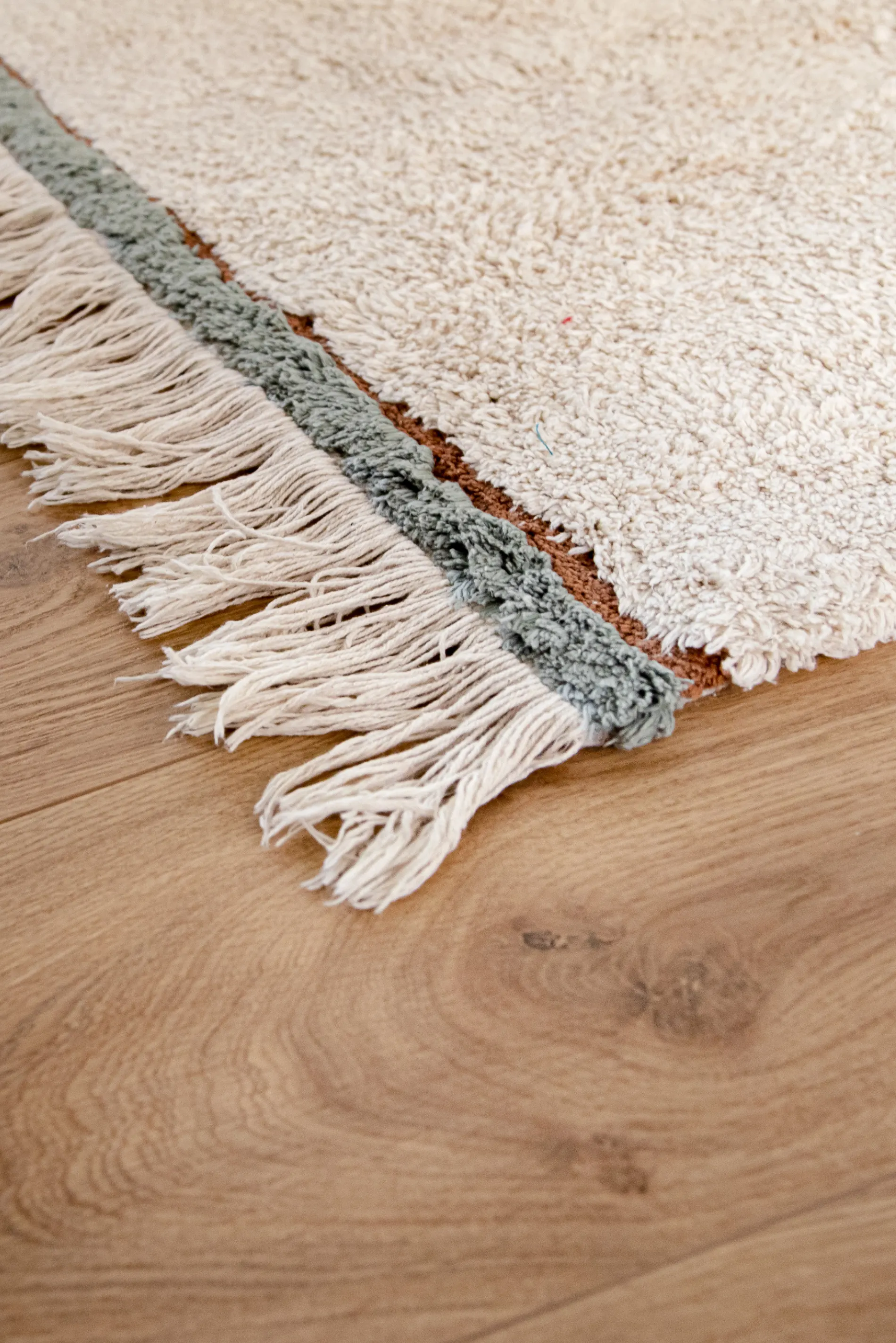 WASHABLE AREA RUG LANES BLUE - Image 4
