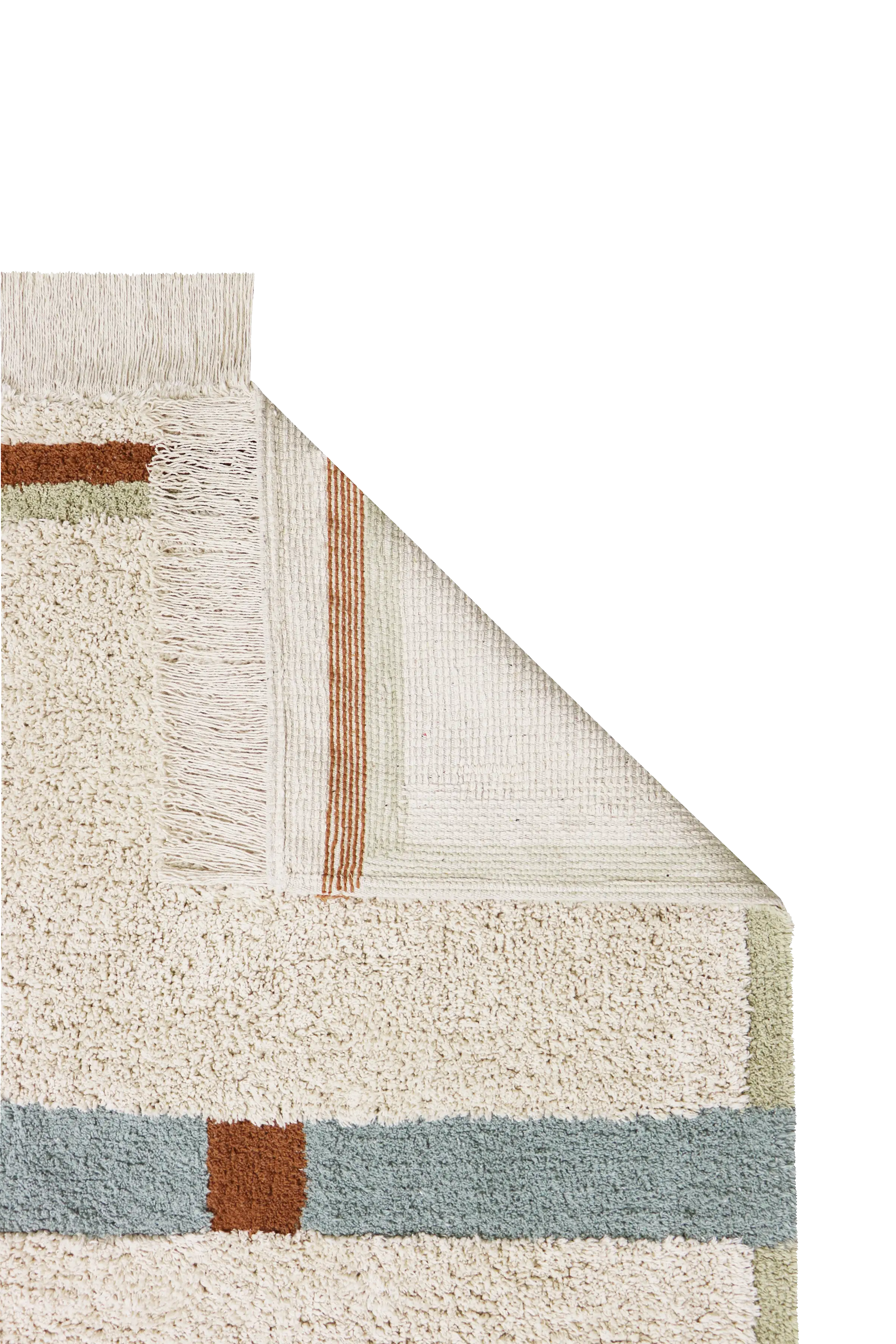 WASHABLE AREA RUG LANES BLUE - Image 7