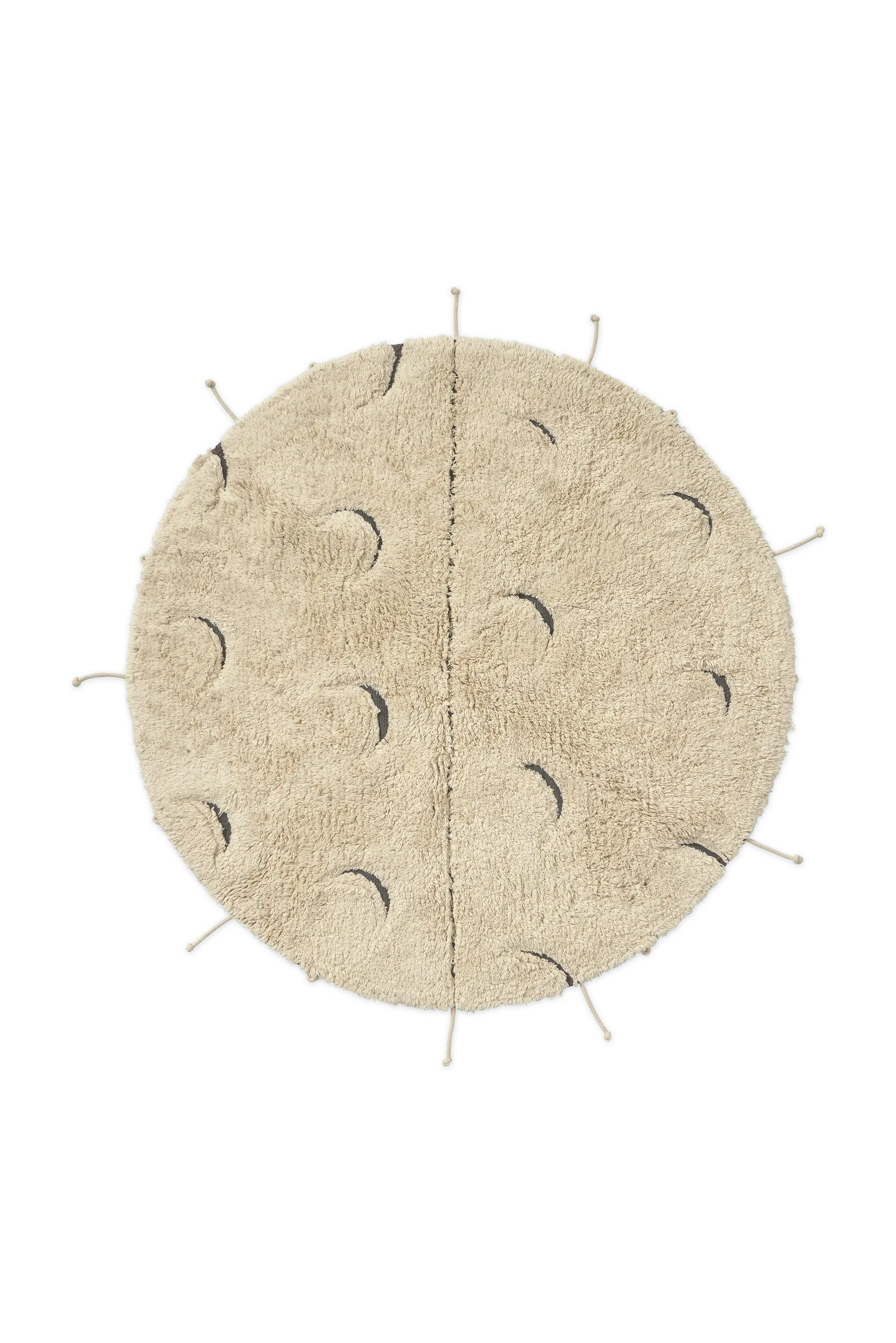 WASHABLE COTTON RUG MOON MULTISHAPE - Image 2