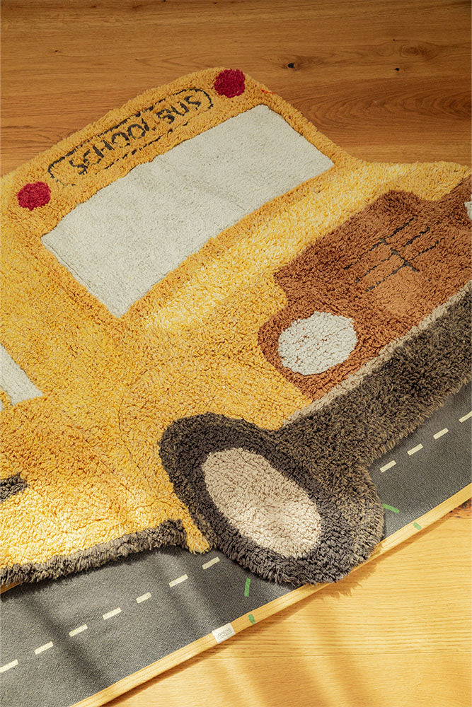 Washable Rug School Bus - Image 3