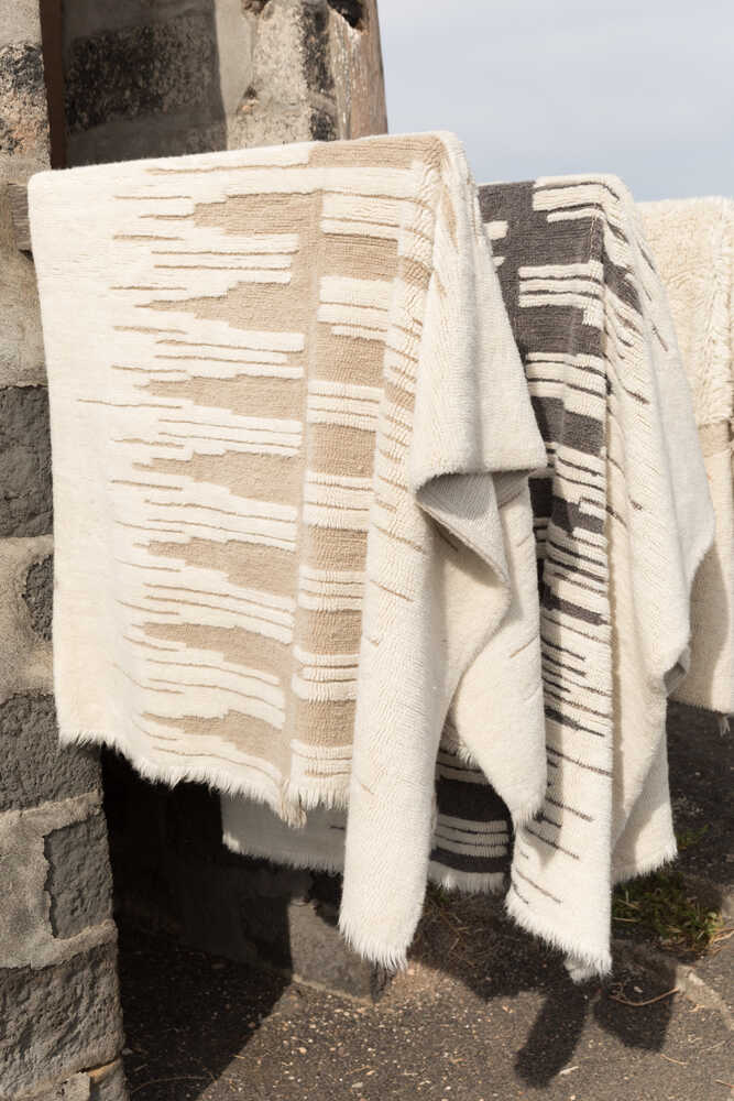 WOOL AREA RUG ZAGROS SANDSTONE - Image 2