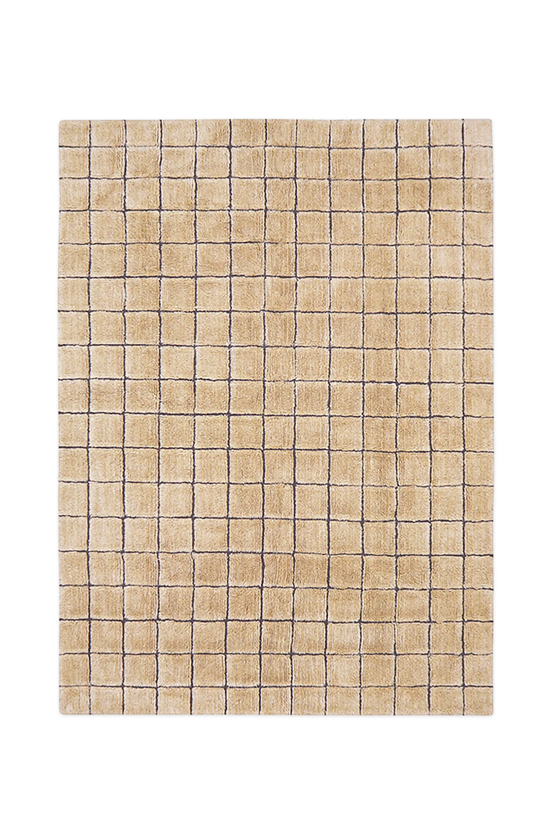 WOOL RUG MOSAIC AMBER - Image 2