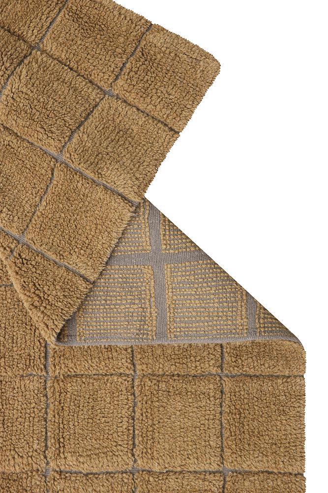 WOOL AREA RUG MOSAIC OCHRE - Image 5