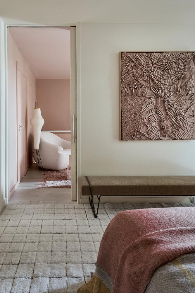 WOOL RUNNER RUG MOSAIC NATURAL - Image 5