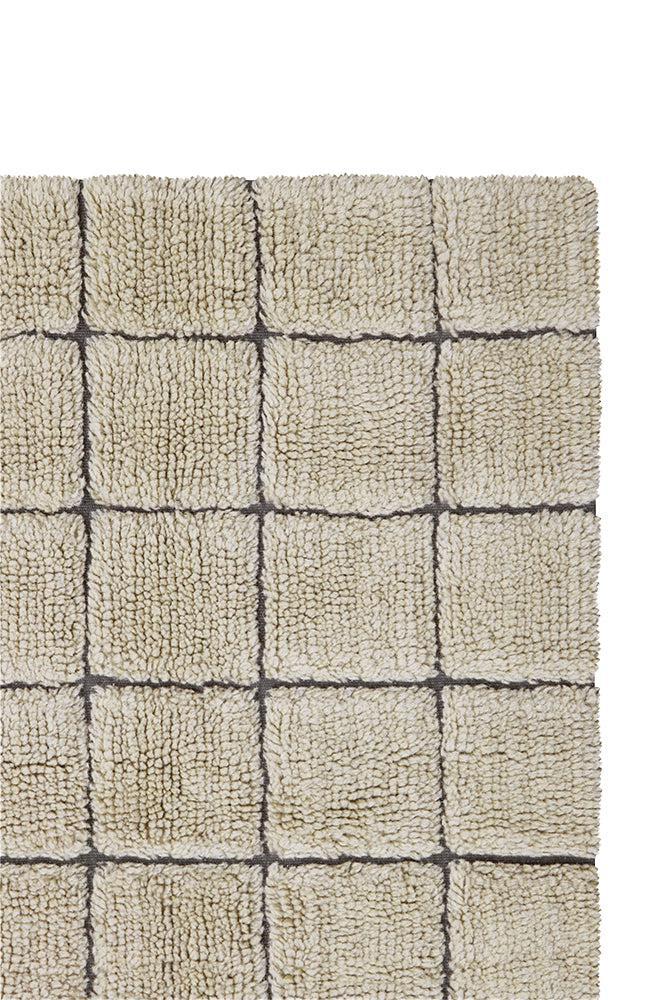 WOOL RUNNER RUG MOSAIC SANDSTONE - Image 4
