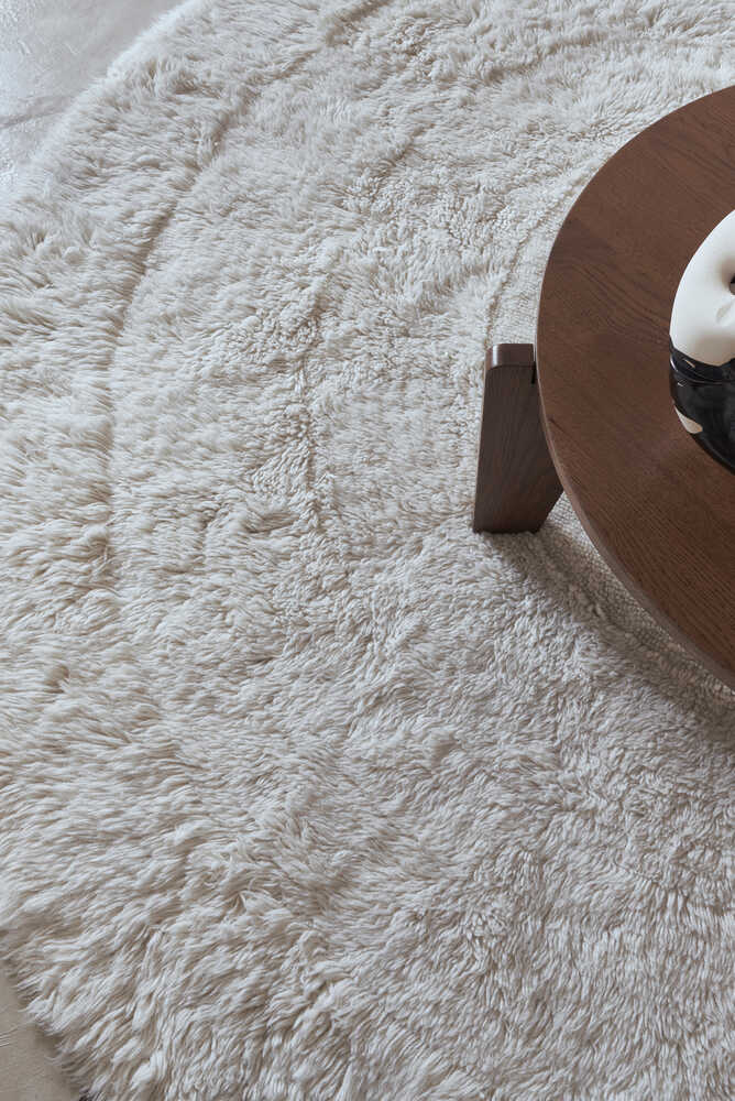 WOOLABLE RUG ARCTIC CIRCLE - SHEEP WHITE