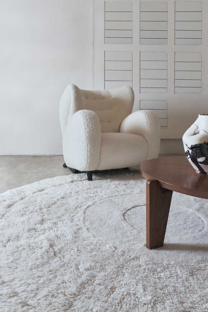 WOOLABLE RUG ARCTIC CIRCLE - SHEEP WHITE - Image 3