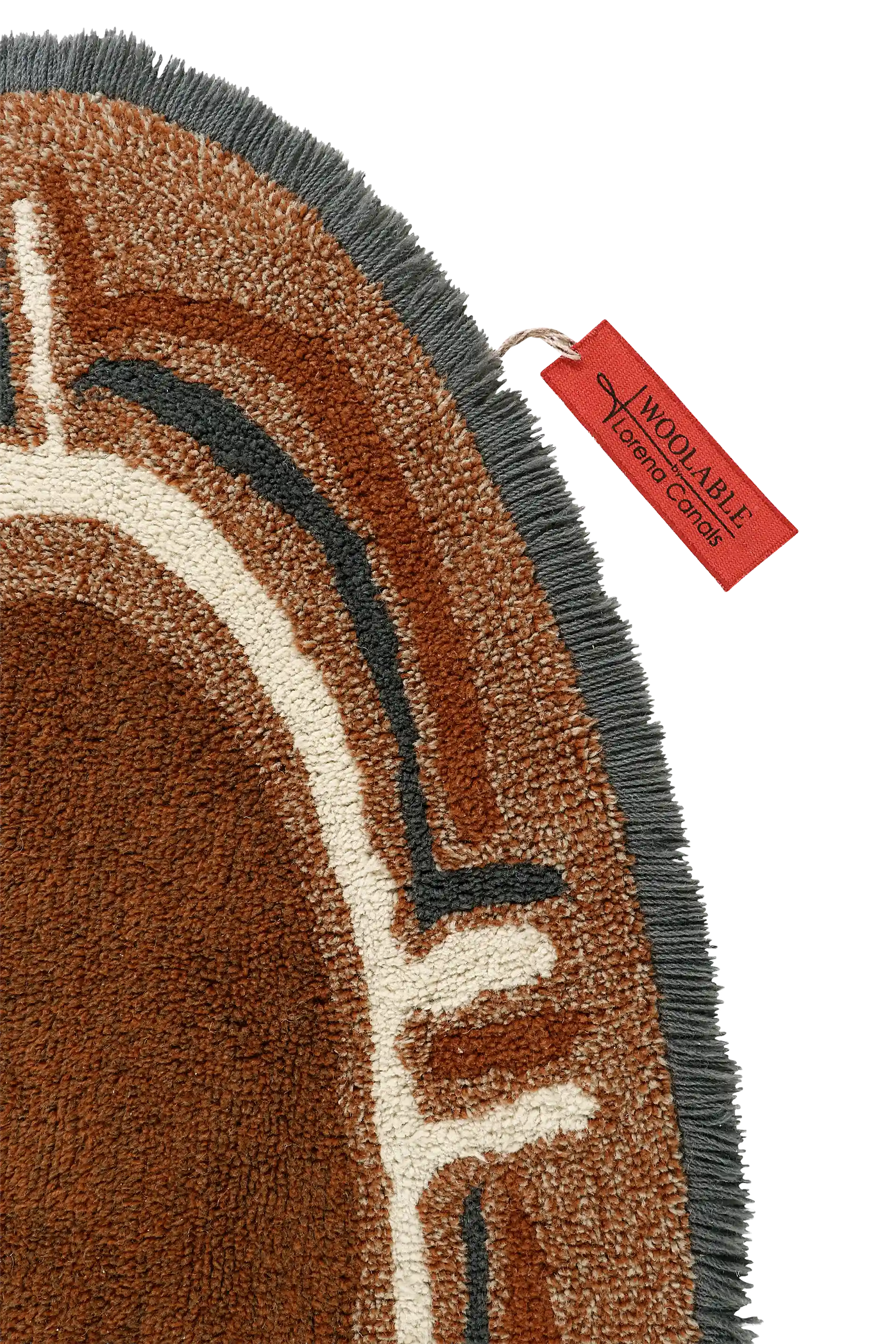 WOOL OVAL RUG KARIBU - Image 7