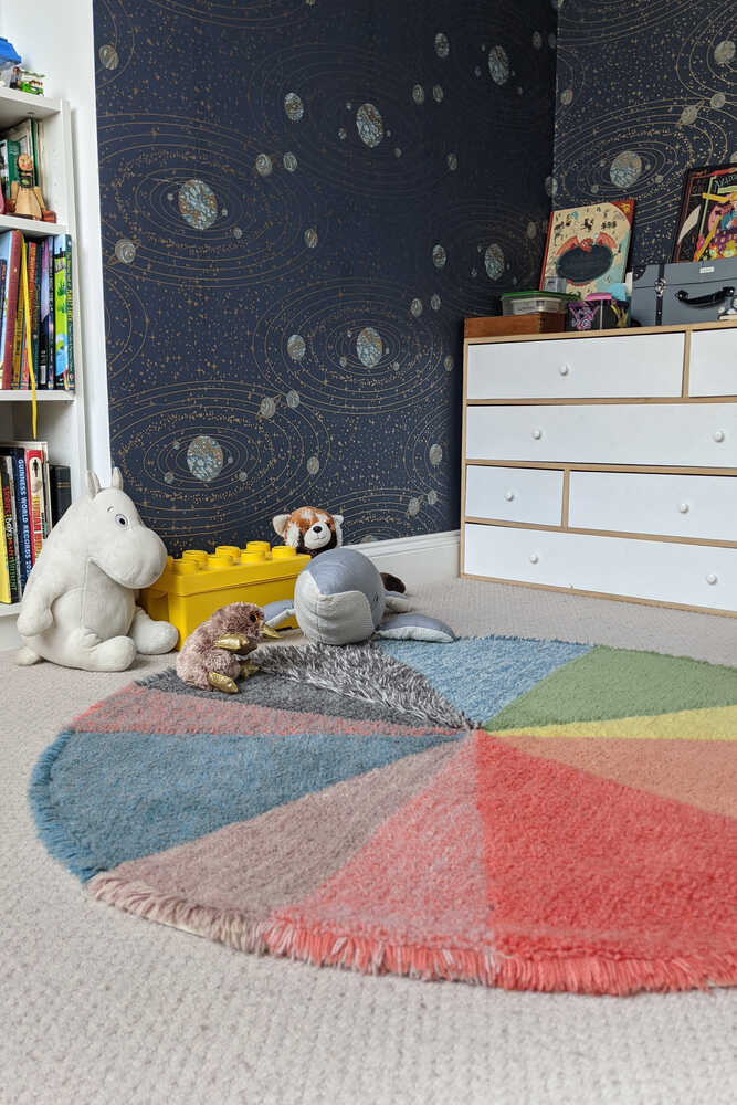 WOOL ROUND RUG PIE CHART - Image 3