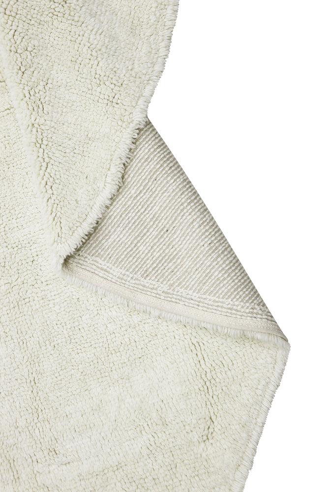 WOOL ROUND RUG NATURAL - Image 7
