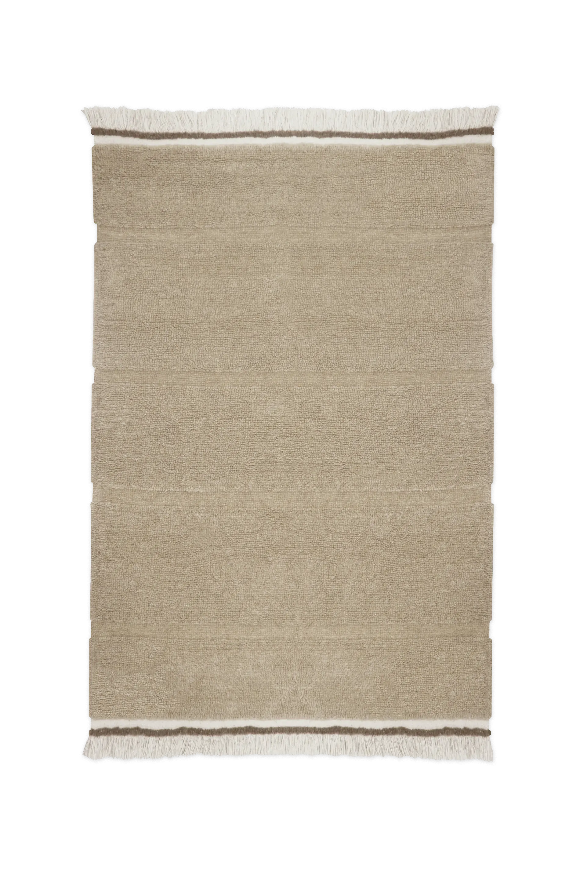 WOOL AREA RUG STEPPE BEIGE - Image 2