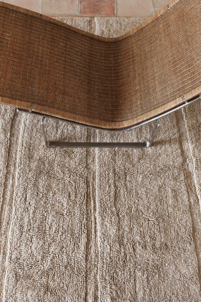 WOOL AREA RUG STEPPE BEIGE - Image 4