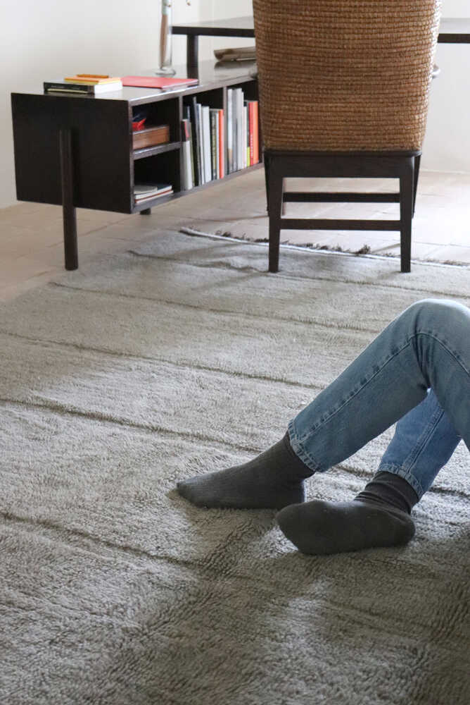 WOOL AREA RUG STEPPE GREY - Image 5