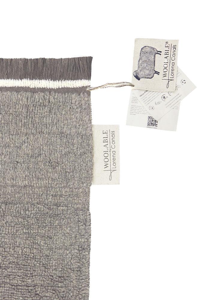 WOOL AREA RUG STEPPE GREY - Image 7