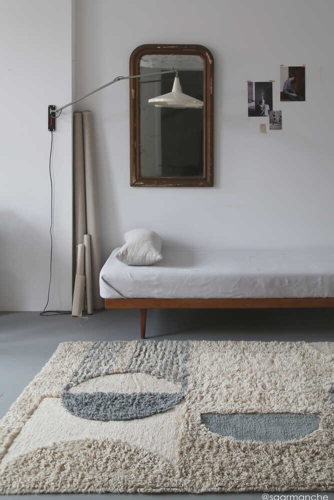 WOOL AREA RUG SUN RAYS - Image 4