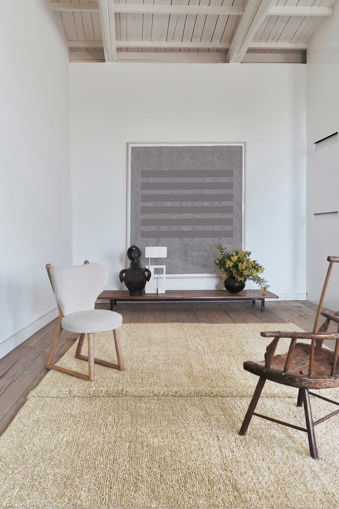 WOOL AREA RUG TUNDRA BEIGE - Image 2