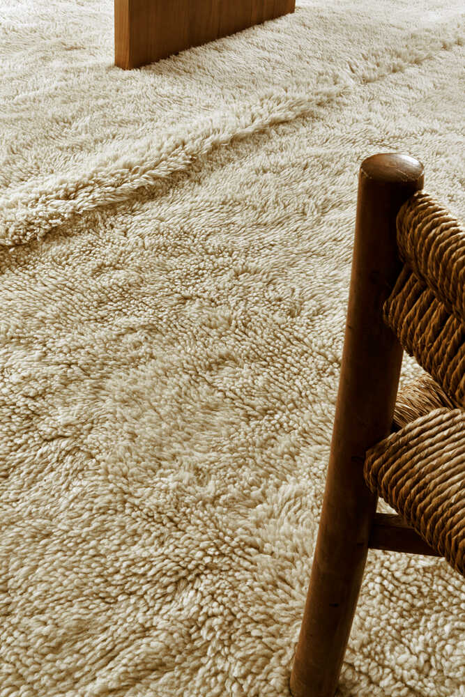 WOOL AREA RUG TUNDRA BEIGE - Image 4