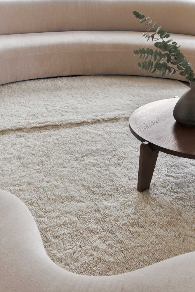 WOOL AREA RUG TUNDRA WHITE - Image 4