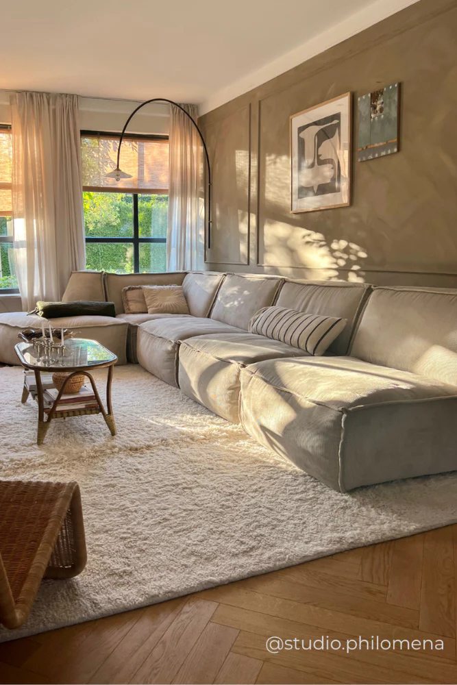 WOOL AREA RUG TUNDRA WHITE - Image 9