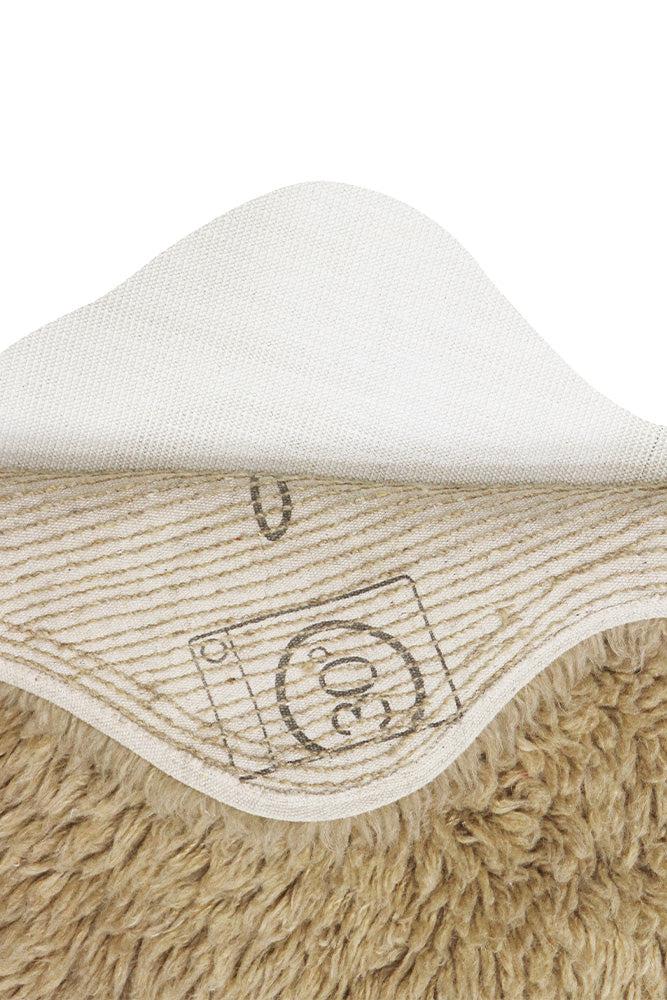 WOOL RUG WOOLLY SHEEP BEIGE - Image 5