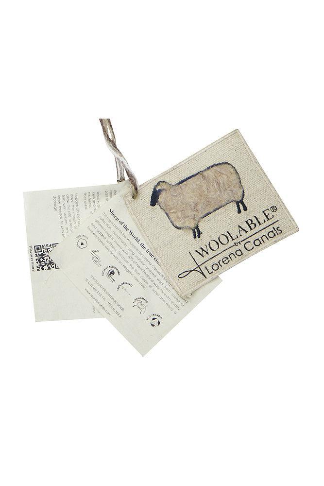 WOOL RUG WOOLLY SHEEP BEIGE - Image 7