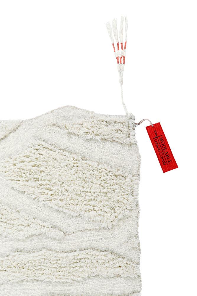 WOOL RUNNER RUG ENKANG IVORY - Image 5